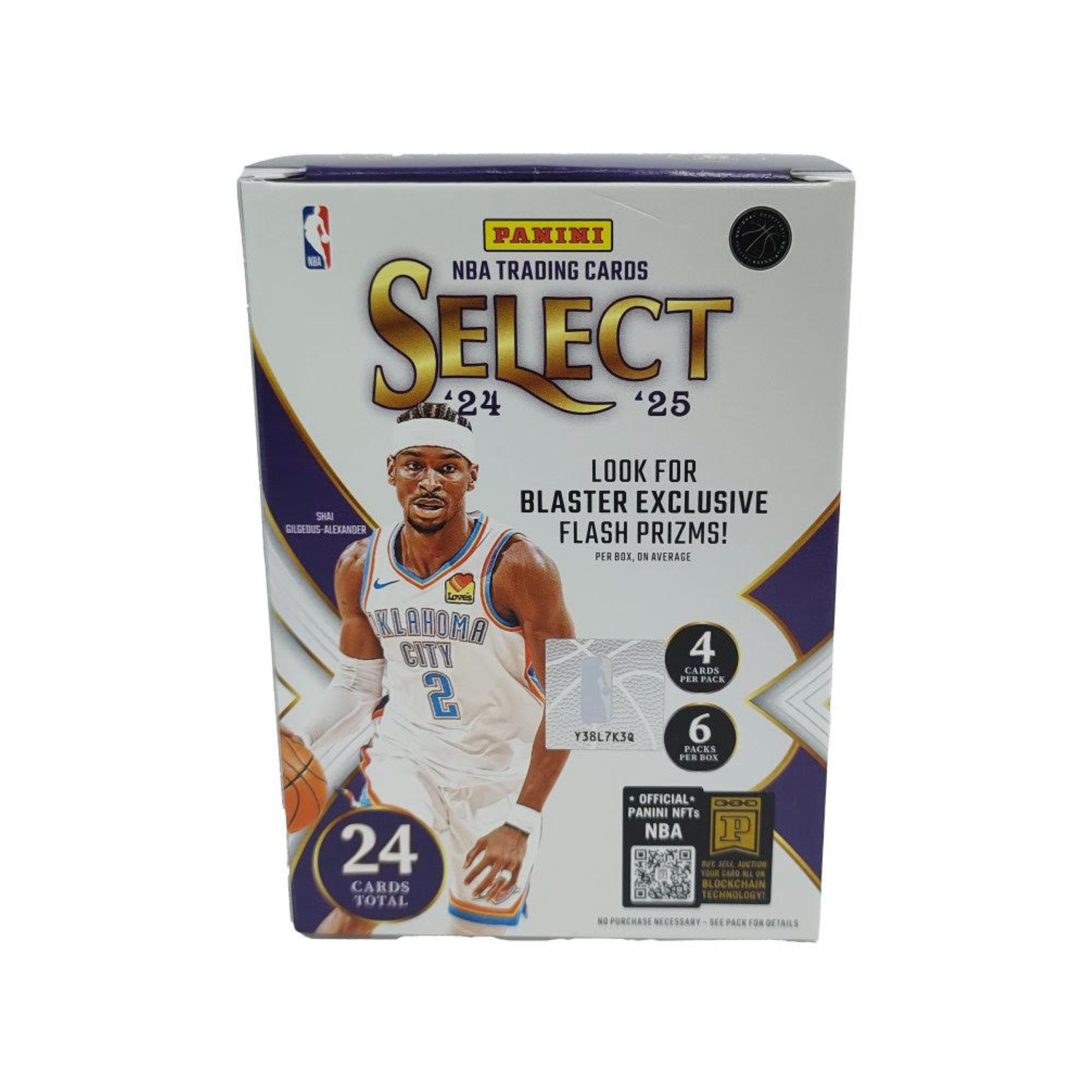 Panini Select 2024-25 NBA Basketball Trading Card Blaster Box