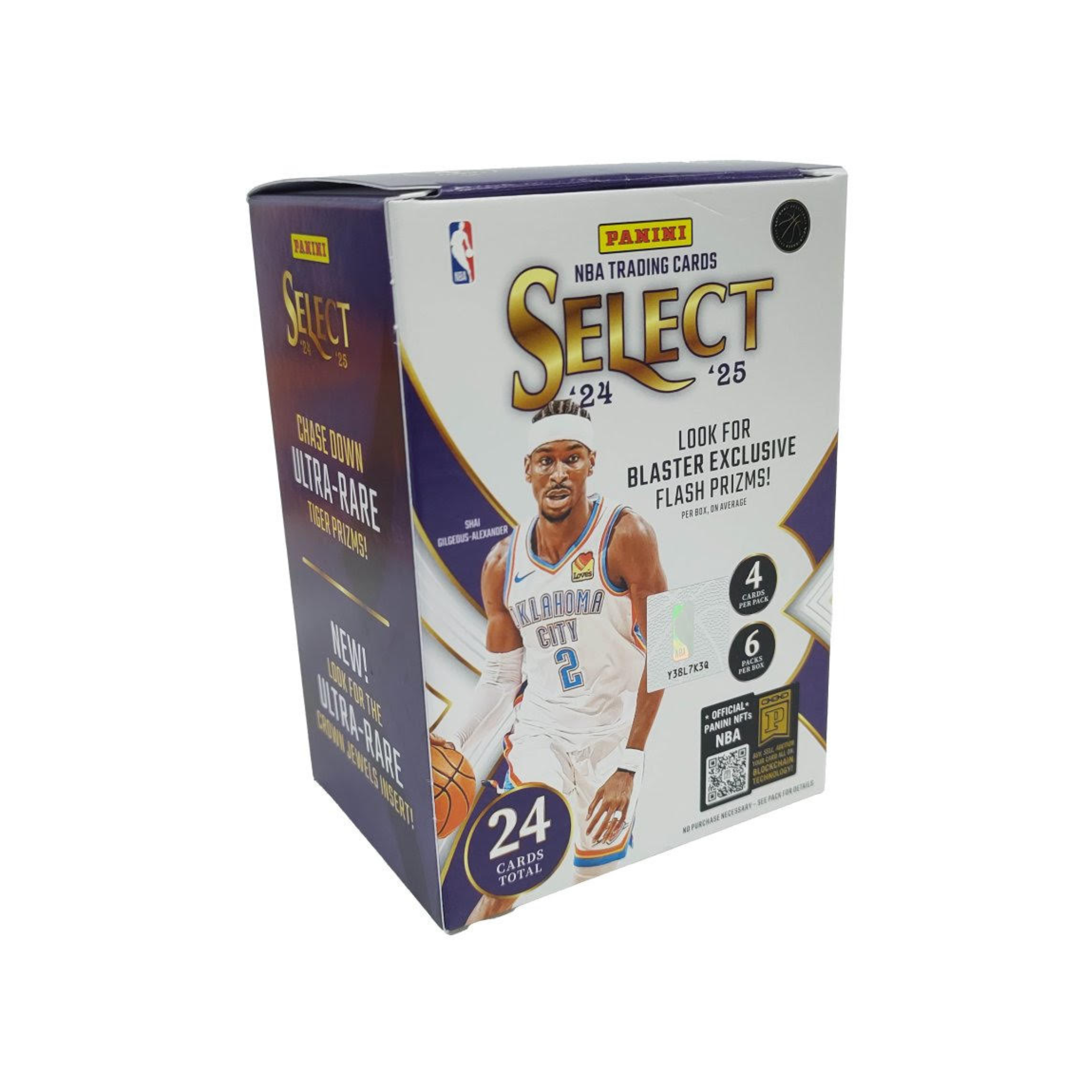 Panini Select 2024-25 NBA Basketball Trading Card Blaster Box