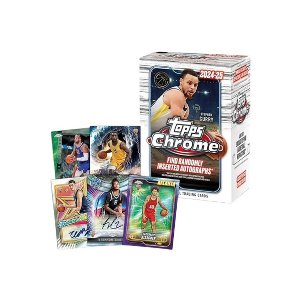 Topps 2024 2025 Chrome NBA Basketball Value Blaster Box