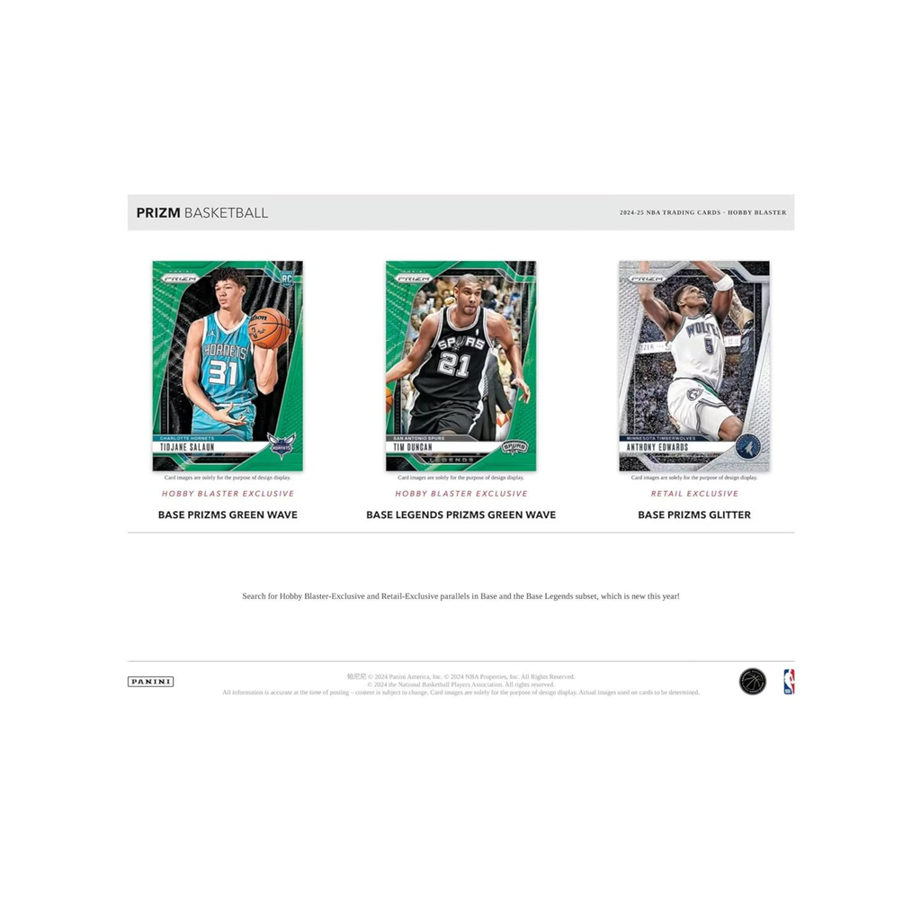 2024-25 Panini Prizm Basketball Hobby Blaster Box Green Wave