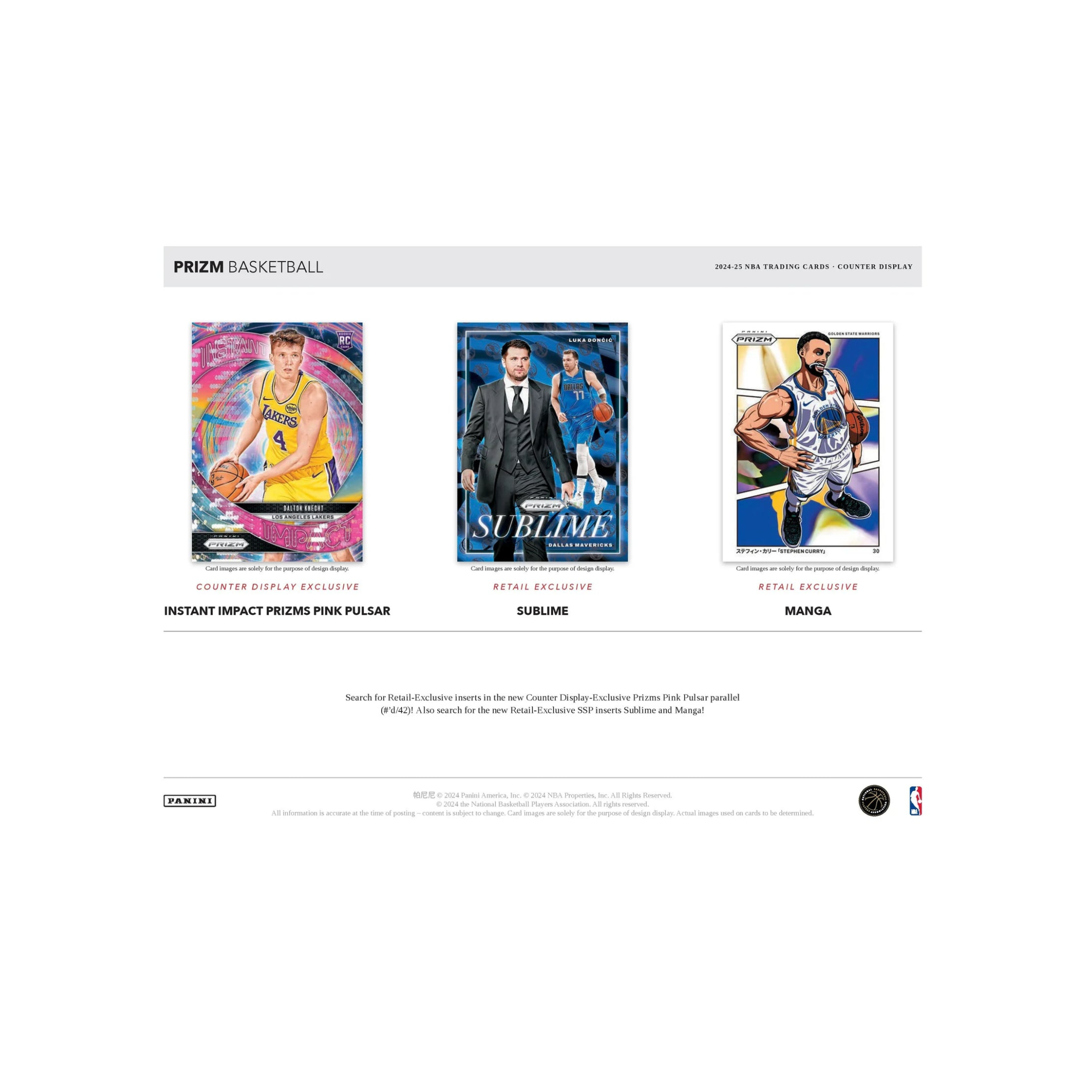   2024-25 Panini Prizm Basketball Retail Box