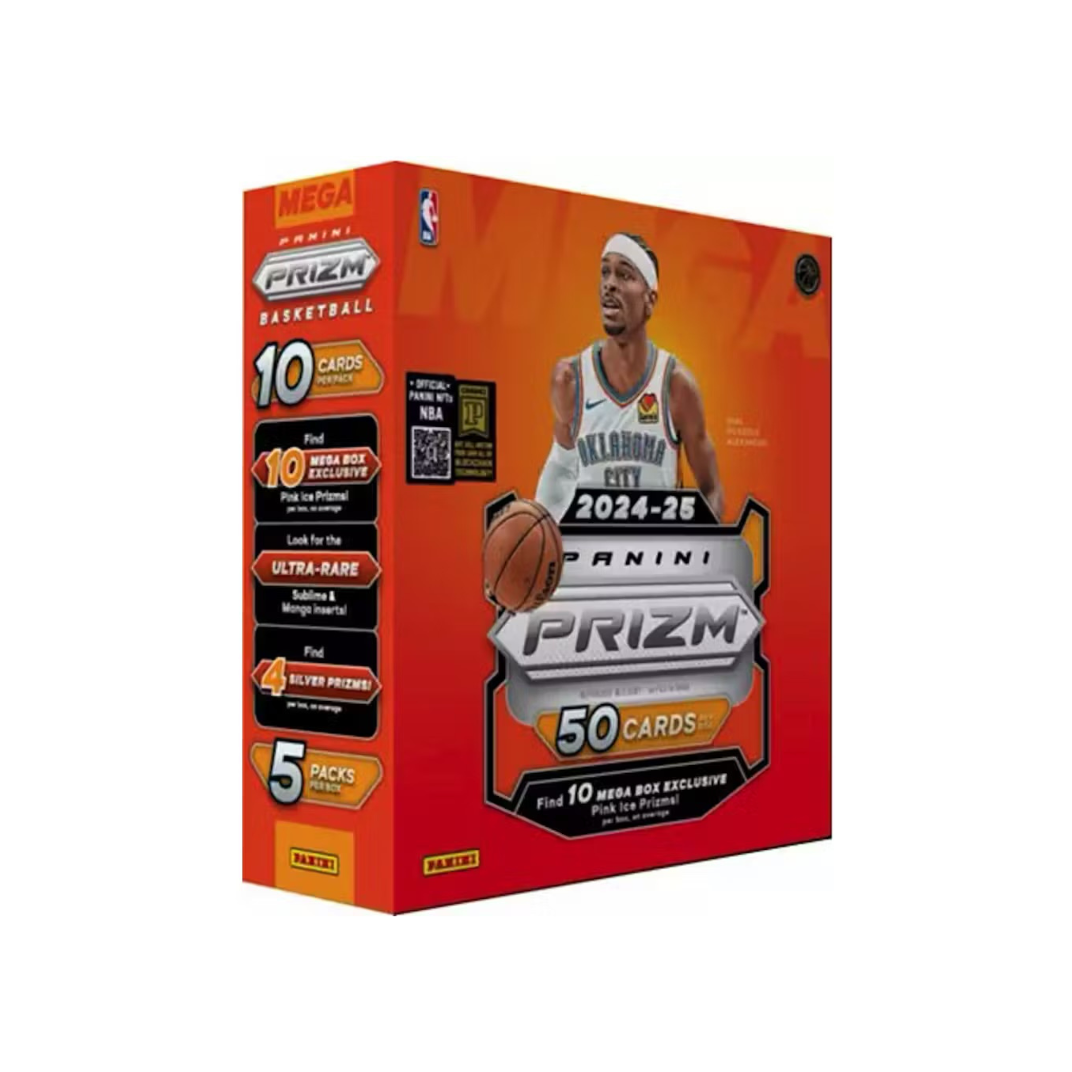 Panini 2024/2025 NBA Prizm Basketball Mega Box