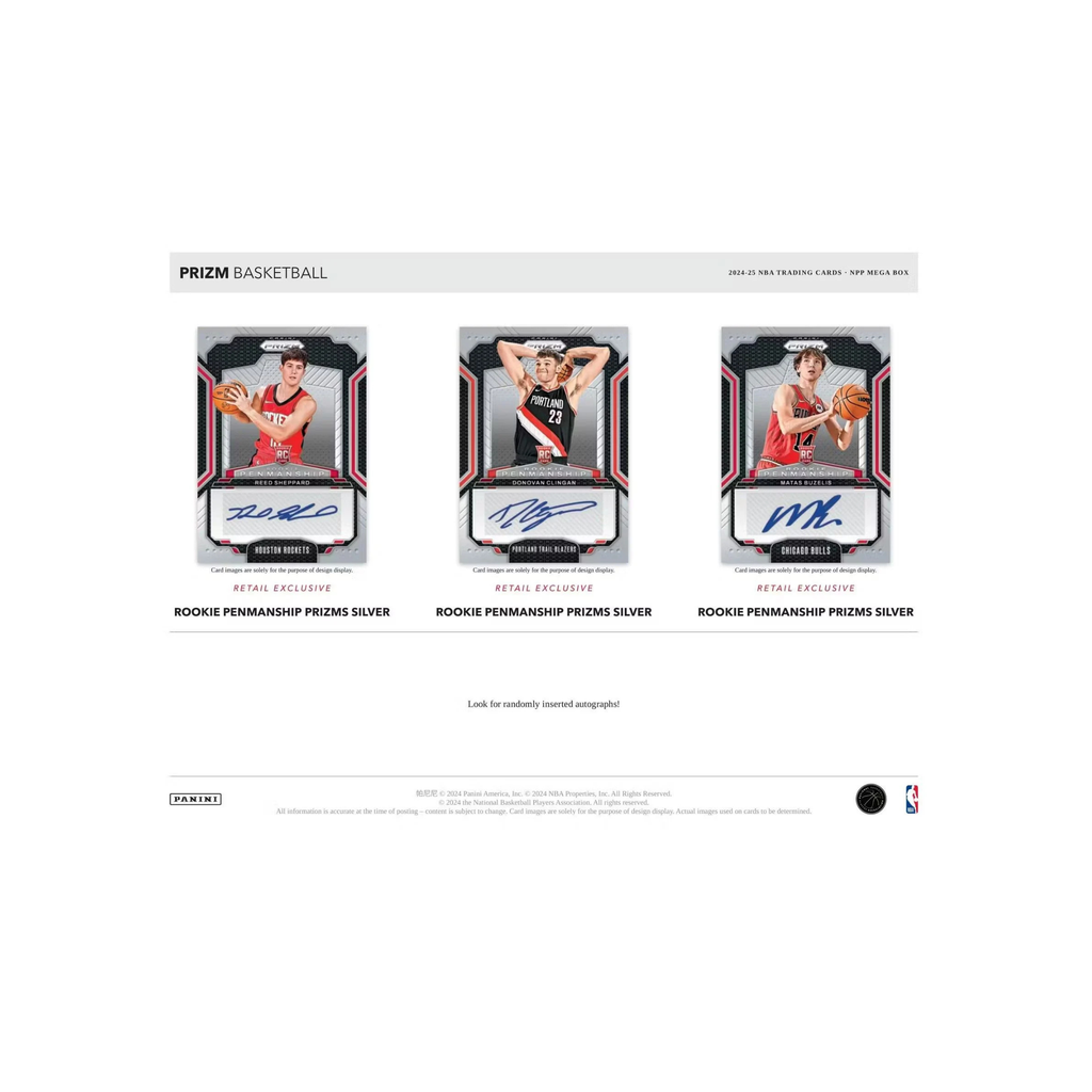 Panini 2024/2025 NBA Prizm Basketball Mega Box