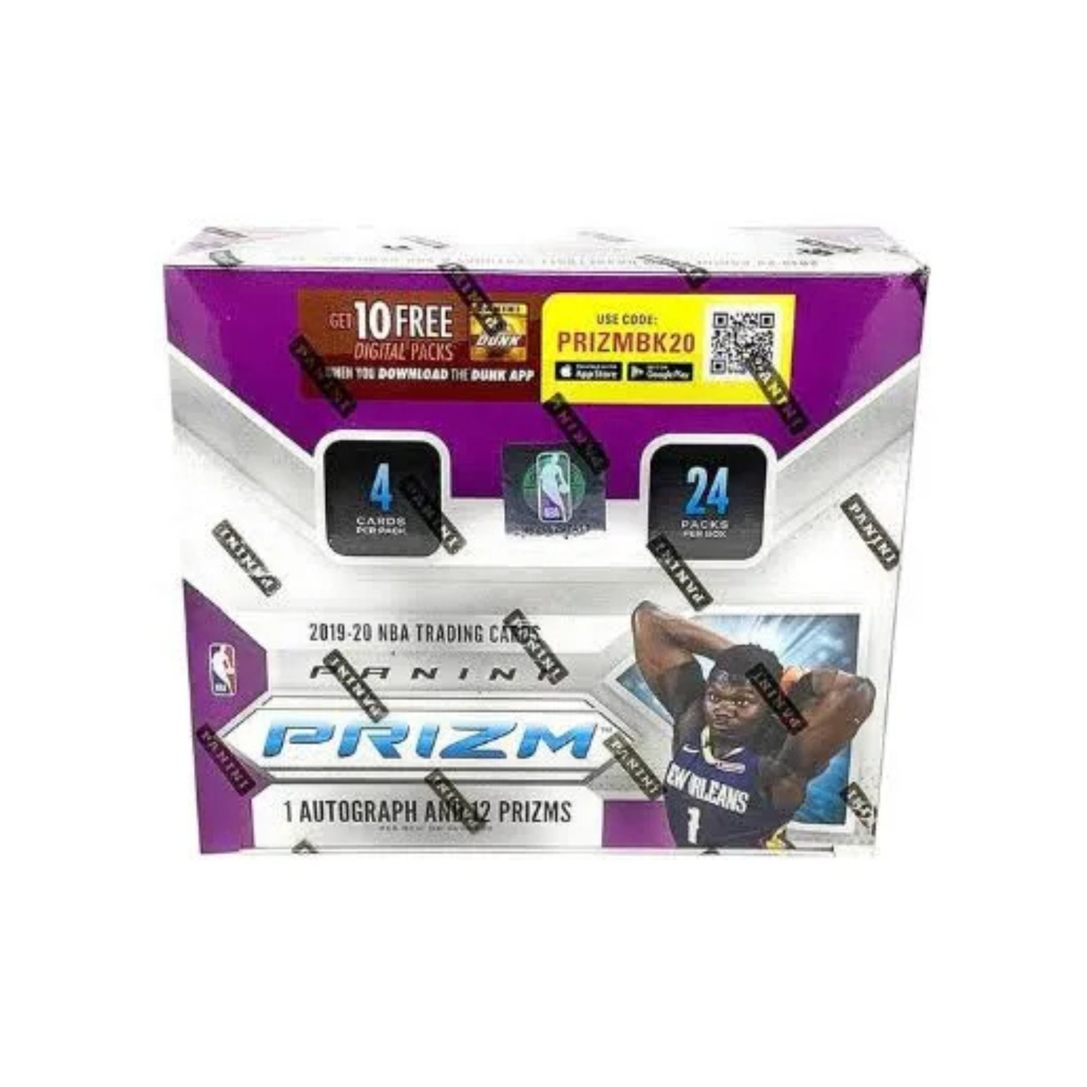 2019-20 Panini Prizm Basketball Retail Box