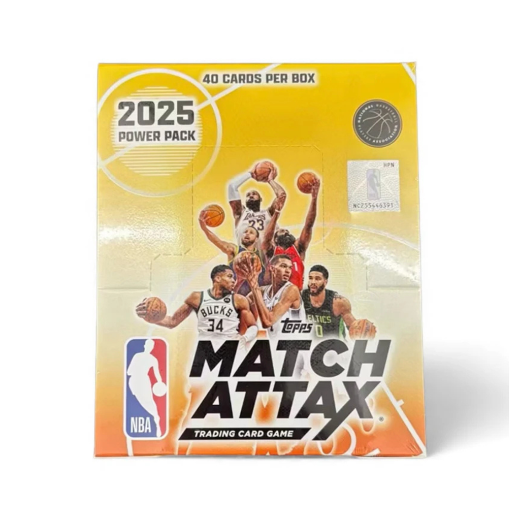 2025-26 Topps Match Attax NBA Power Pack Box*1 Cooper Flagg RC Rookie Kayou