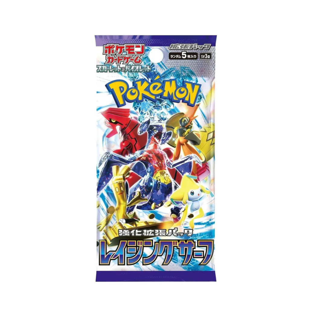 Pokémon Card Game Scarlet And Violet Raging Surf Expansion Pack Box