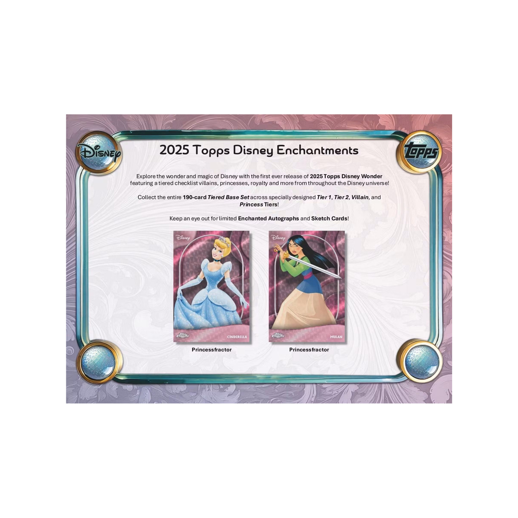 2025 Topps Disney Wonder Hobby Box