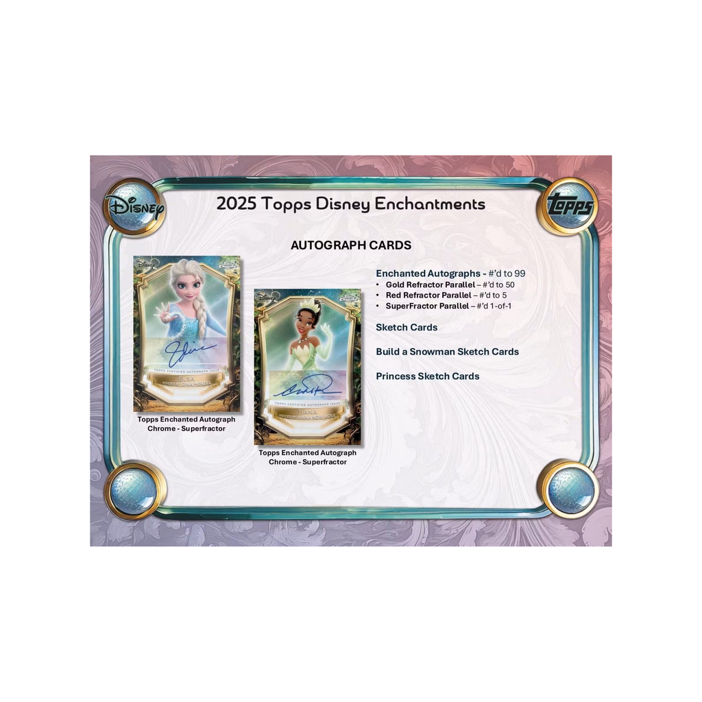 2025 Topps Disney Wonder Hobby Box