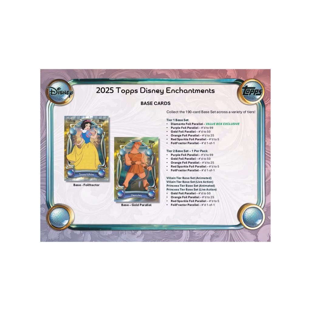 2025 Topps Disney Wonder Hobby Box