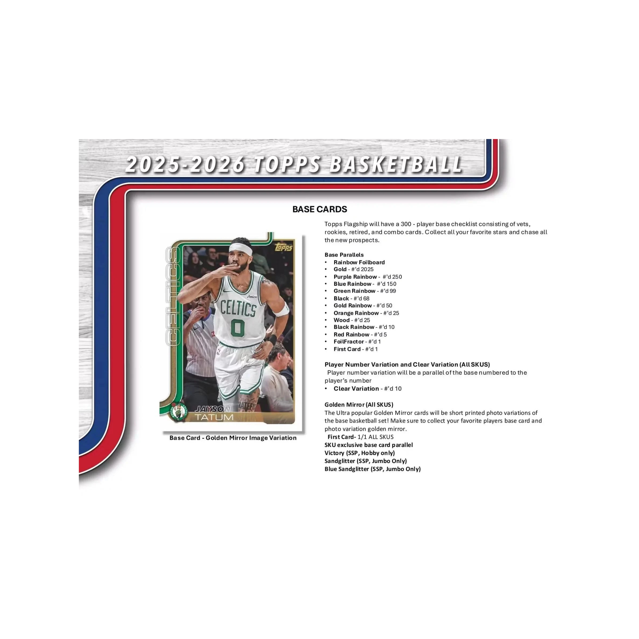 2025-26 Topps Basketball NBA Value Box / Blaster