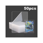 50pcs Hard Card Sleeves