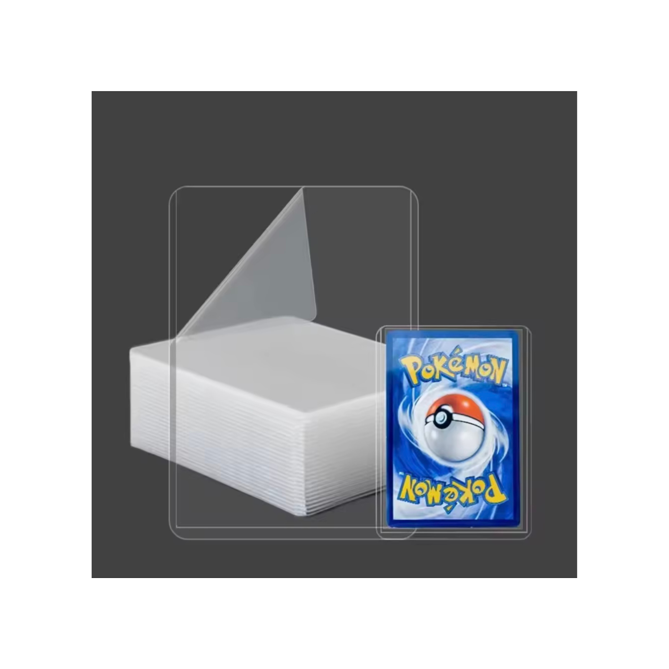 50pcs Hard Card Sleeves