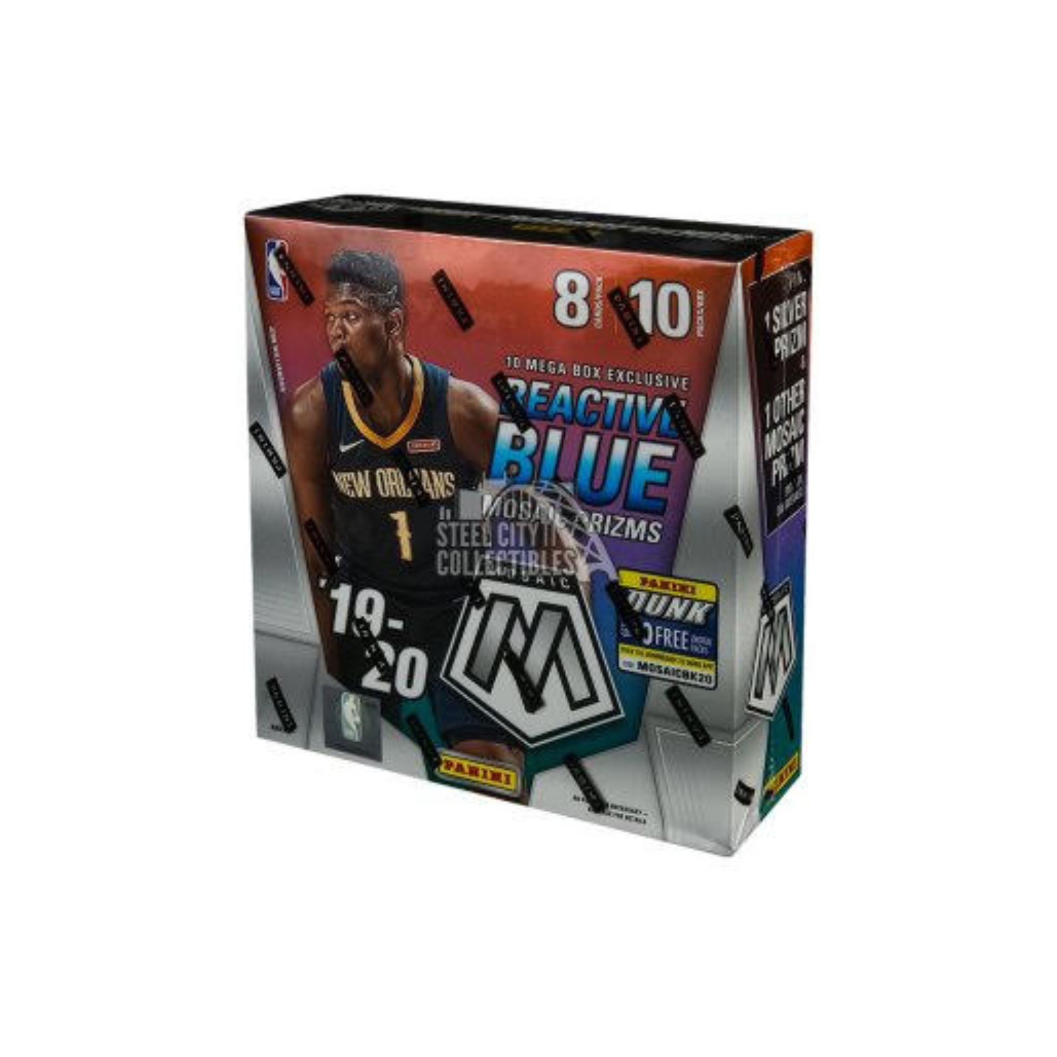 2019-20 Panini Mosaic Basketball Mega Box