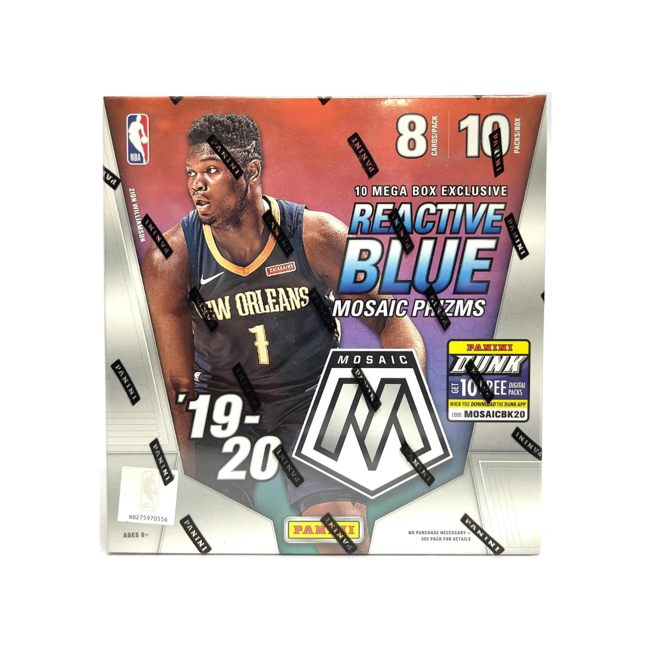 2019-20 Panini Mosaic Basketball Mega Box