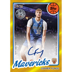 2025-26 TOPPS NBA BASKETBALL MEGA BOX
