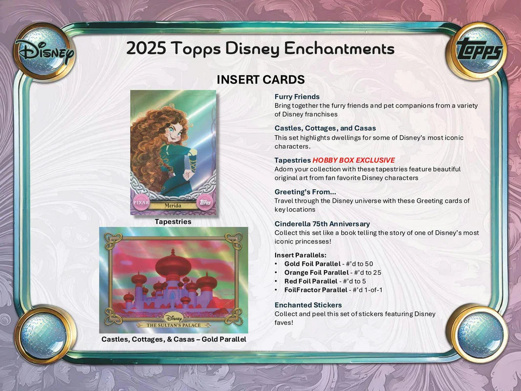2025 TOPPS DISNEY WONDER WINTER MEGA BOX