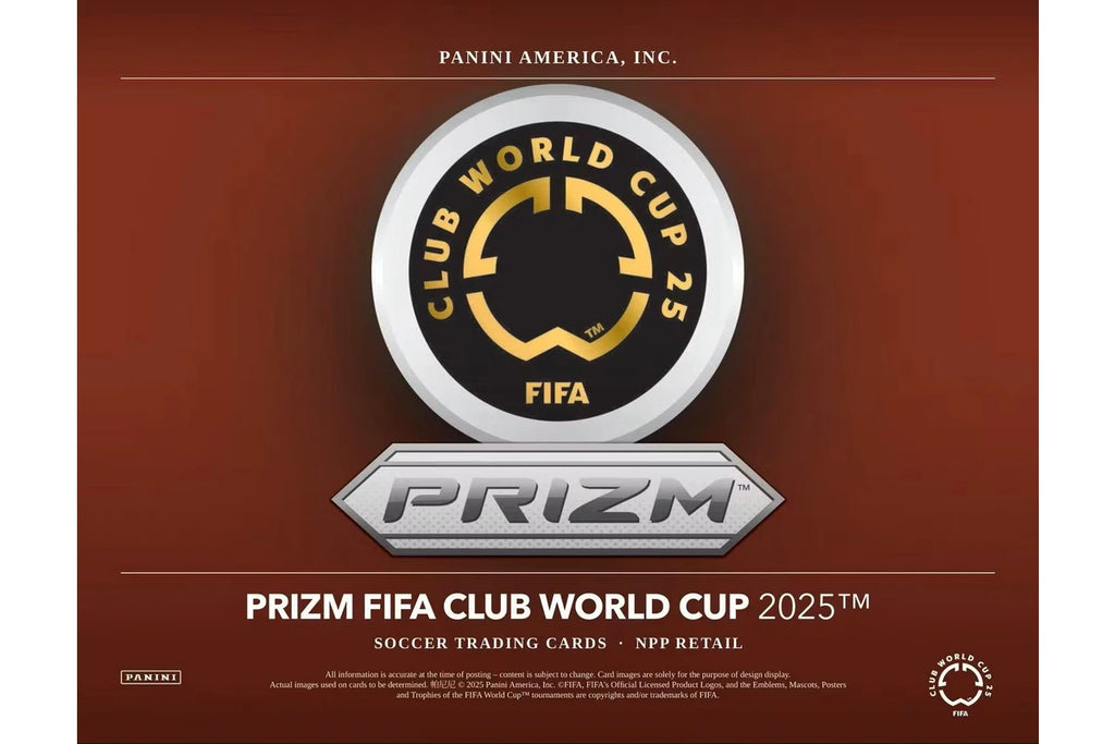 2025 Panini Prizm FIFA Club World Cup Soccer Mega Box