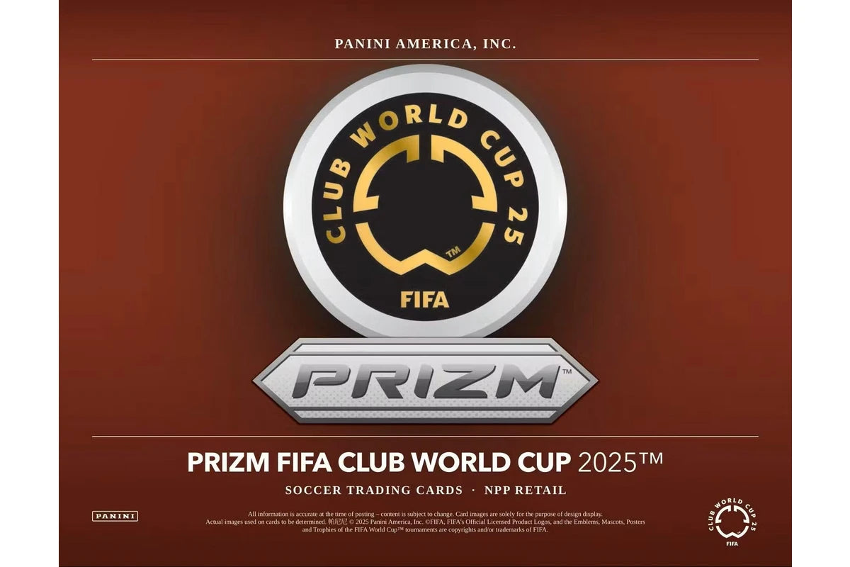 2025 Panini Prizm FIFA Club World Cup Soccer Mega Box