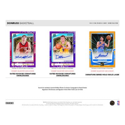 2024-25 Panini Donruss Basketball Hobby Blaster Box