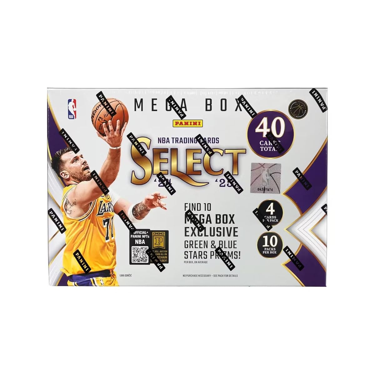Panini 2024/2025 NBA Select Basketball Mega Box Green & Blue Star Priz ...