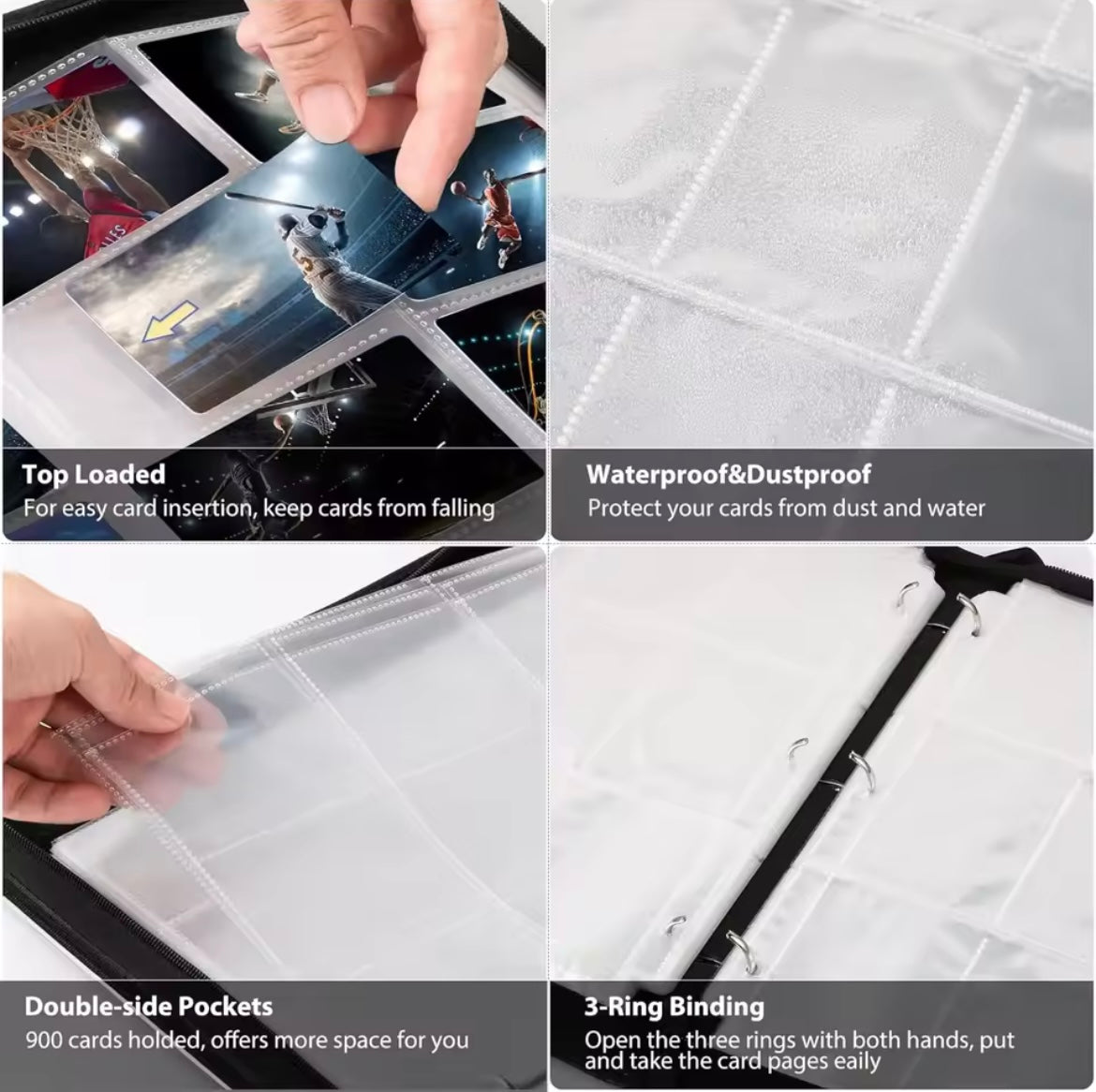 900 Pocket Card Binder