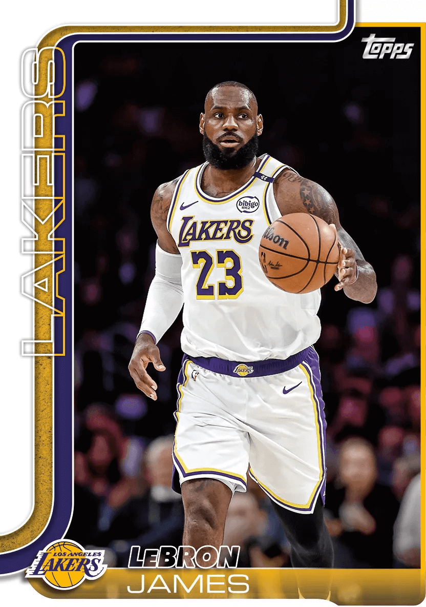 2025-26 Topps Basketball NBA Retail Box