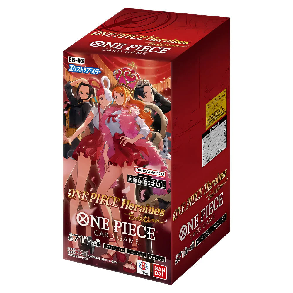 One Piece Card Game EB-03 Heroines Booster Box (Japanese)