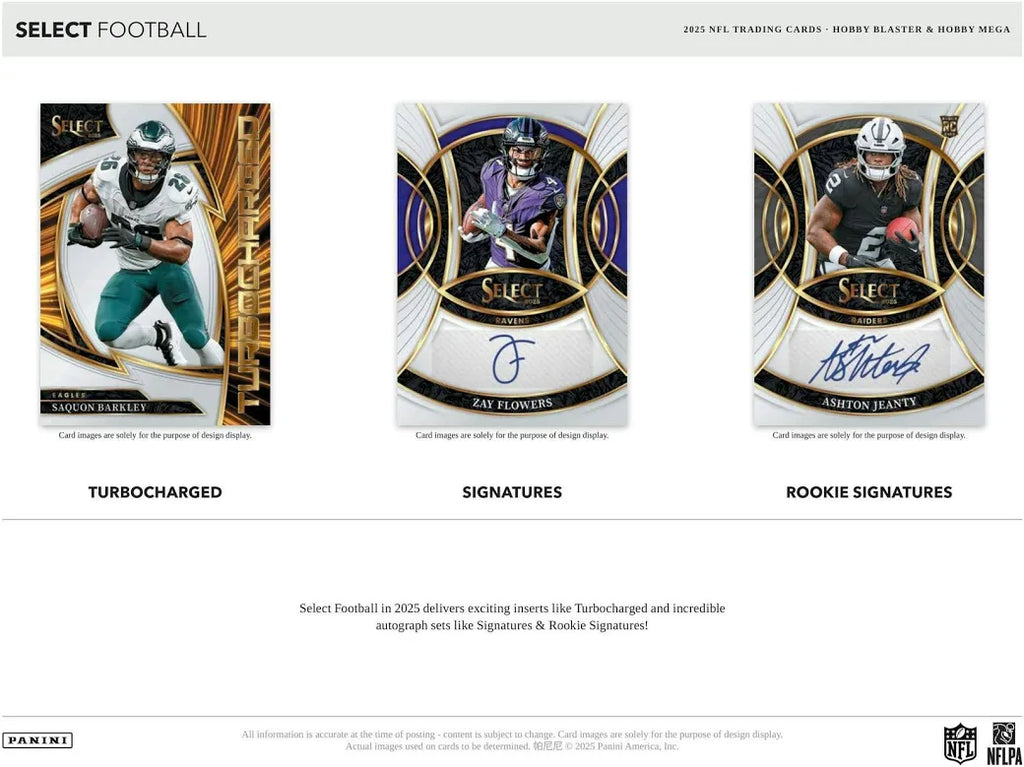 NFL 24-25 Panini Select Football Hobby Mega Box