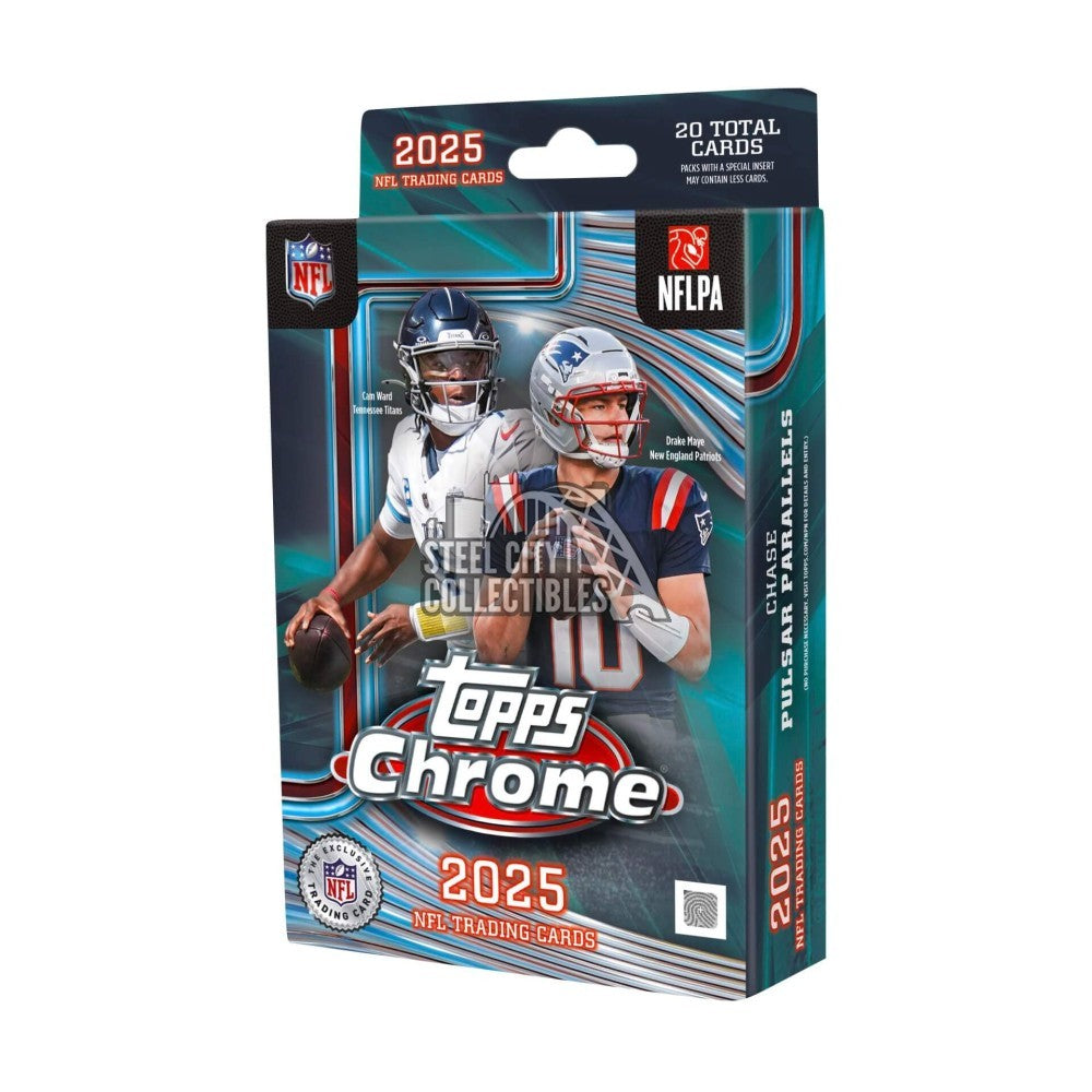 NFL 24-25 Topps Chrome Hanger Box