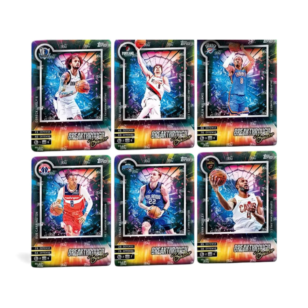 2025-26 Topps Match Attax NBA Power Pack Box*1 Cooper Flagg RC Rookie Kayou