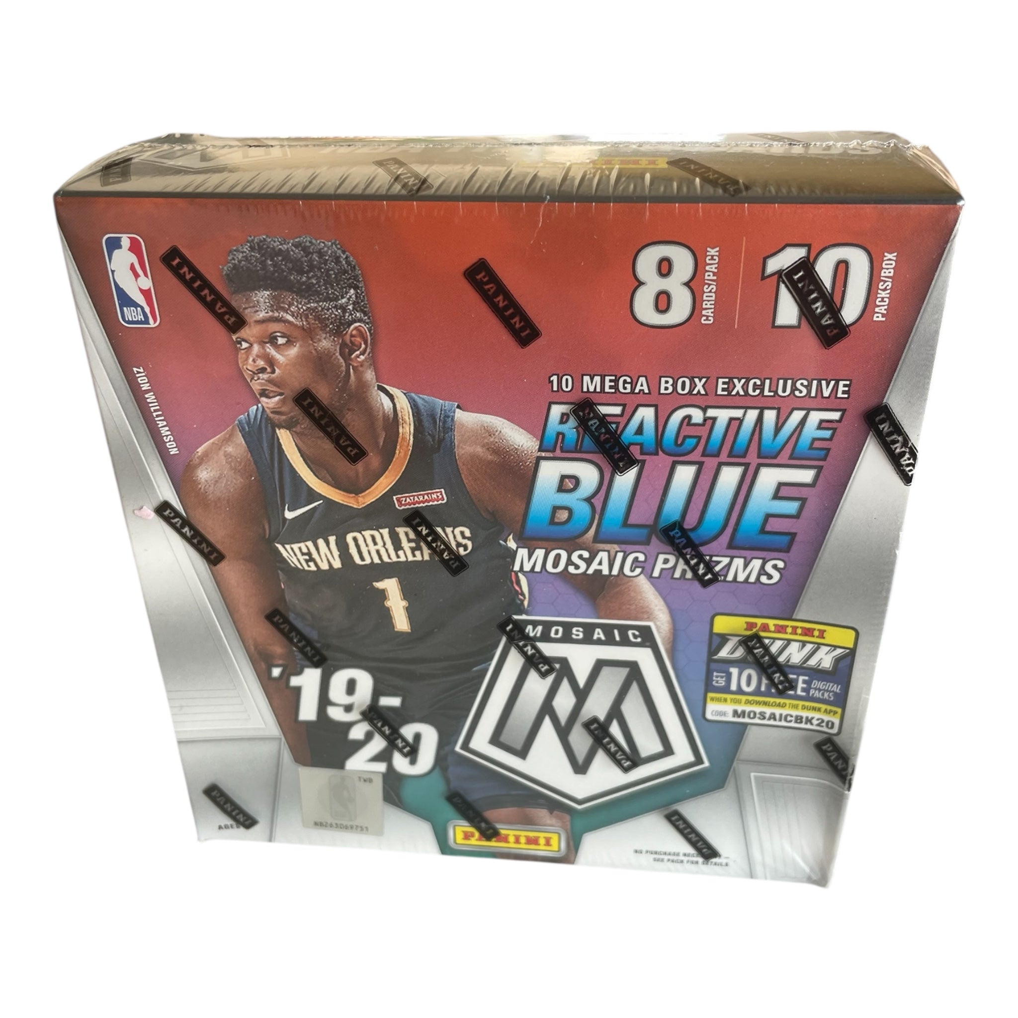 2019-20 Panini Mosaic Basketball Mega Box